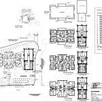 Property for sale by Auction A detailed architectural blueprint showing the layout of a building across three floors, the roof plan, and site plan. Each floor plan specifies room numbers and measurements. The design includes various annotations, scales, and a key to symbols used in the drawings, with special consideration for an adjacent Water Tower. Presented by World of Auctions
