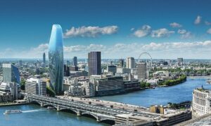 A promotional image for a Central London hotel company for sale below market value, available at World of Auctions.